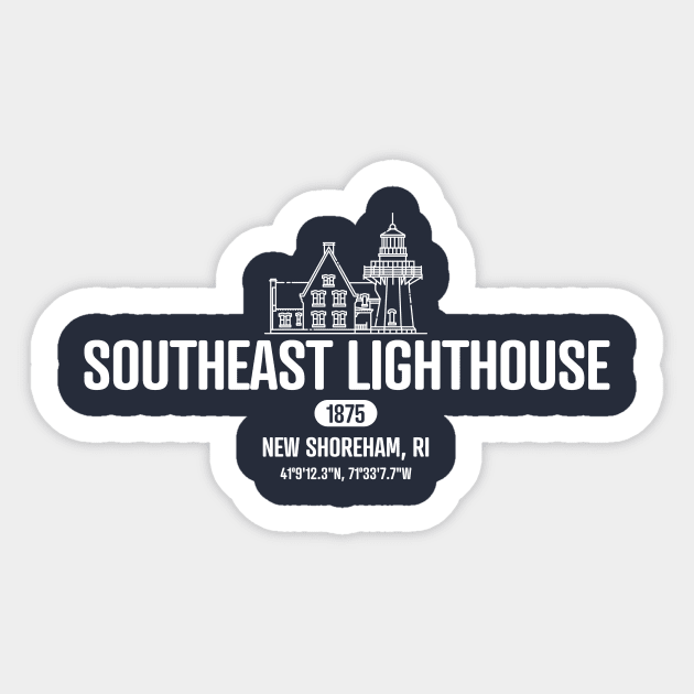 Southeast Lighthouse Sticker by SMcGuire